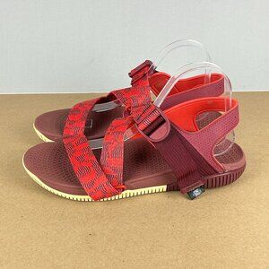 Chaco Confluence Grenadine Sandals Womens 10 Red Maroon Burgundy Hiking